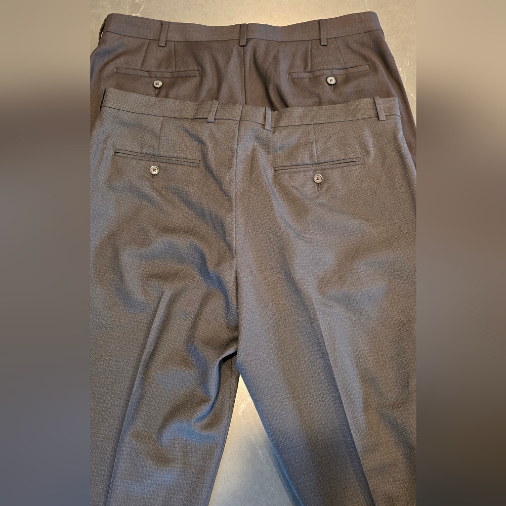 Perry Ellis Micro Check & APT.9 Black Dress Pants - Picture 11 of 11